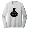 Sublimatable PosiCharge Long Sleeve Electric Heather Tee Thumbnail