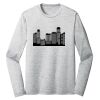 Sublimatable PosiCharge Long Sleeve Electric Heather Tee Thumbnail