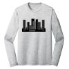 Sublimatable PosiCharge Long Sleeve Electric Heather Tee Thumbnail