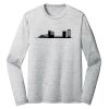 Sublimatable PosiCharge Long Sleeve Electric Heather Tee Thumbnail