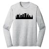 Sublimatable PosiCharge Long Sleeve Electric Heather Tee Thumbnail