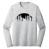 Sublimatable PosiCharge Long Sleeve Electric Heather Tee Thumbnail