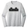 Sublimatable PosiCharge Long Sleeve Electric Heather Tee Thumbnail