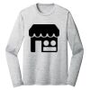 Sublimatable PosiCharge Long Sleeve Electric Heather Tee Thumbnail
