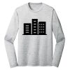 Sublimatable PosiCharge Long Sleeve Electric Heather Tee Thumbnail