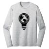 Sublimatable PosiCharge Long Sleeve Electric Heather Tee Thumbnail