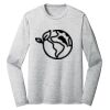 Sublimatable PosiCharge Long Sleeve Electric Heather Tee Thumbnail