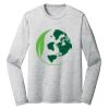 Sublimatable PosiCharge Long Sleeve Electric Heather Tee Thumbnail