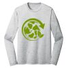 Sublimatable PosiCharge Long Sleeve Electric Heather Tee Thumbnail