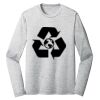 Sublimatable PosiCharge Long Sleeve Electric Heather Tee Thumbnail