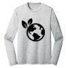 Sublimatable PosiCharge Long Sleeve Electric Heather Tee Thumbnail