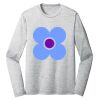 Sublimatable PosiCharge Long Sleeve Electric Heather Tee Thumbnail