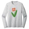 Sublimatable PosiCharge Long Sleeve Electric Heather Tee Thumbnail