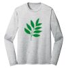 Sublimatable PosiCharge Long Sleeve Electric Heather Tee Thumbnail