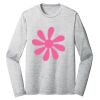 Sublimatable PosiCharge Long Sleeve Electric Heather Tee Thumbnail