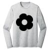 Sublimatable PosiCharge Long Sleeve Electric Heather Tee Thumbnail