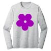 Sublimatable PosiCharge Long Sleeve Electric Heather Tee Thumbnail