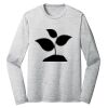 Sublimatable PosiCharge Long Sleeve Electric Heather Tee Thumbnail