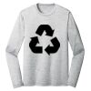 Sublimatable PosiCharge Long Sleeve Electric Heather Tee Thumbnail