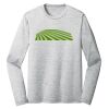 Sublimatable PosiCharge Long Sleeve Electric Heather Tee Thumbnail
