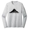 Sublimatable PosiCharge Long Sleeve Electric Heather Tee Thumbnail