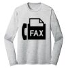 Sublimatable PosiCharge Long Sleeve Electric Heather Tee Thumbnail
