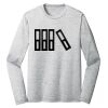 Sublimatable PosiCharge Long Sleeve Electric Heather Tee Thumbnail