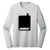 Sublimatable PosiCharge Long Sleeve Electric Heather Tee Thumbnail