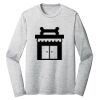 Sublimatable PosiCharge Long Sleeve Electric Heather Tee Thumbnail