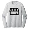 Sublimatable PosiCharge Long Sleeve Electric Heather Tee Thumbnail