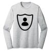 Sublimatable PosiCharge Long Sleeve Electric Heather Tee Thumbnail