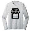 Sublimatable PosiCharge Long Sleeve Electric Heather Tee Thumbnail