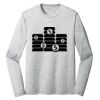 Sublimatable PosiCharge Long Sleeve Electric Heather Tee Thumbnail