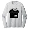 Sublimatable PosiCharge Long Sleeve Electric Heather Tee Thumbnail