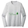 Sublimatable PosiCharge Long Sleeve Electric Heather Tee Thumbnail