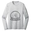 Sublimatable PosiCharge Long Sleeve Electric Heather Tee Thumbnail