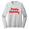 Sublimatable PosiCharge Long Sleeve Electric Heather Tee Thumbnail