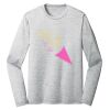 Sublimatable PosiCharge Long Sleeve Electric Heather Tee Thumbnail