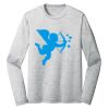 Sublimatable PosiCharge Long Sleeve Electric Heather Tee Thumbnail