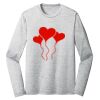 Sublimatable PosiCharge Long Sleeve Electric Heather Tee Thumbnail