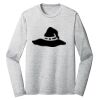 Sublimatable PosiCharge Long Sleeve Electric Heather Tee Thumbnail
