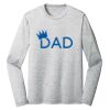 Sublimatable PosiCharge Long Sleeve Electric Heather Tee Thumbnail