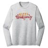 Sublimatable PosiCharge Long Sleeve Electric Heather Tee Thumbnail