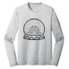 Sublimatable PosiCharge Long Sleeve Electric Heather Tee Thumbnail