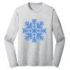 Sublimatable PosiCharge Long Sleeve Electric Heather Tee Thumbnail