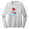 Sublimatable PosiCharge Long Sleeve Electric Heather Tee Thumbnail