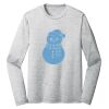 Sublimatable PosiCharge Long Sleeve Electric Heather Tee Thumbnail