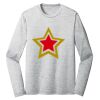 Sublimatable PosiCharge Long Sleeve Electric Heather Tee Thumbnail