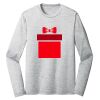 Sublimatable PosiCharge Long Sleeve Electric Heather Tee Thumbnail