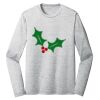 Sublimatable PosiCharge Long Sleeve Electric Heather Tee Thumbnail
